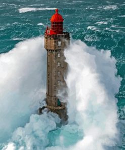 Phare De La Jument Diamond Painting