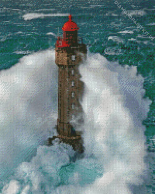 Phare De La Jument Diamond Painting