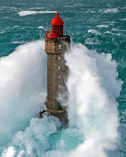 Phare De La Jument Diamond Painting