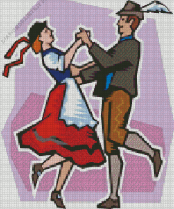 Polka Dance Diamond Painting