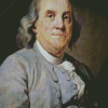 Portrait Of Benjamin Franklin Boston Diamond Painting