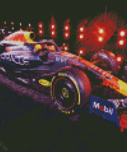 Red Bull Formula 1 Car Diamond Painting