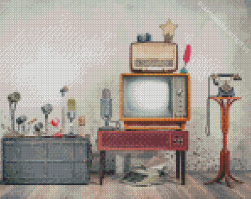 Retro Stuff Diamond Painting