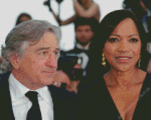 Robert De Niro And Grace Hightower Diamond Painting