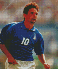 Roberto Baggio Diamond Painting