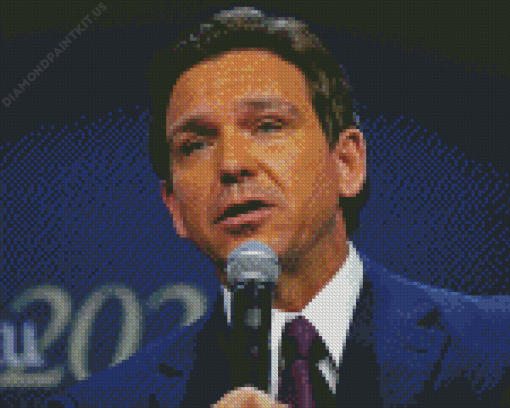 Ron Desantis Diamond Painting