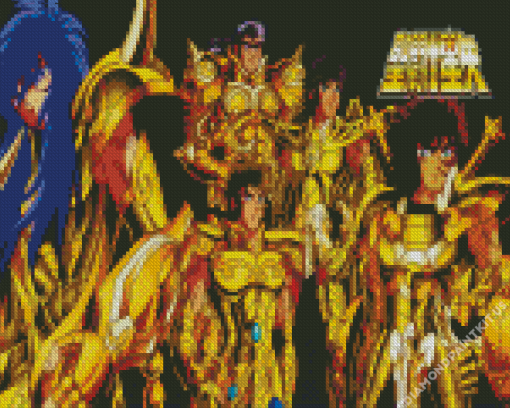 Saint Seiya Manga Diamond Painting