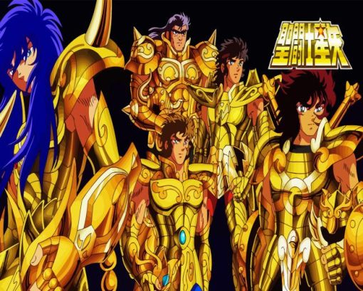 Saint Seiya Manga Diamond Painting