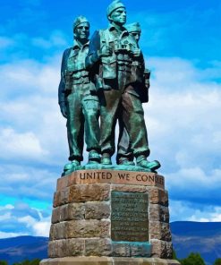 Scotland Commando Memorial Diamond Painting