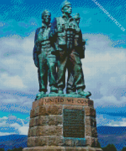 Scotland Commando Memorial Diamond Painting