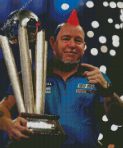 Scottish Darts Player Peter Wright Diamond Painting