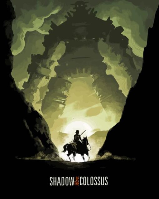 Shadow Of The Colossus Poster Diamond Painting