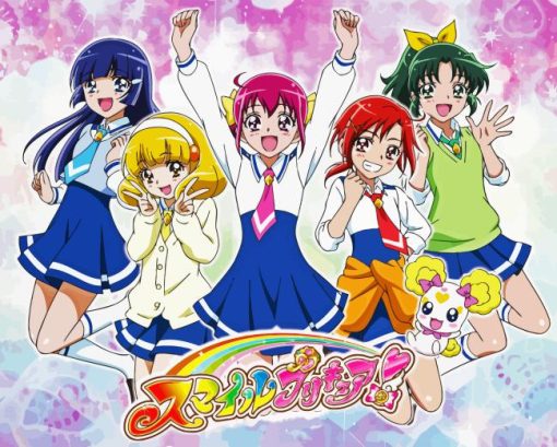 Smile Precure Anime Diamond Painting