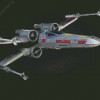 Starwars Xwing Fighter With Interior Diamond Painting