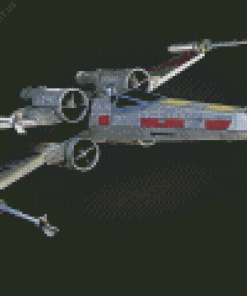 Starwars Xwing Fighter With Interior Diamond Painting
