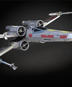 Starwars Xwing Fighter With Interior Diamond Painting