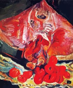 Still Life With Rayfish by Chaim Soutine Diamond Painting