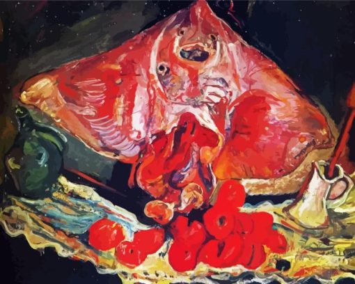 Still Life With Rayfish by Chaim Soutine Diamond Painting