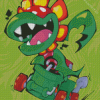 Super Mario Petey Piranha Diamond Painting