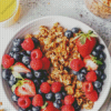 Sweet Granola With Berries Diamond Painting