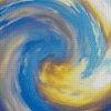 Swirling Clouds Diamond Painting