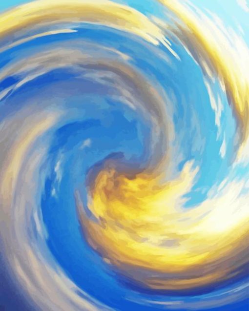 Swirling Clouds Diamond Painting