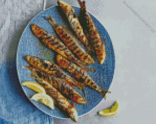 Tasty Sardine Diamond Painting