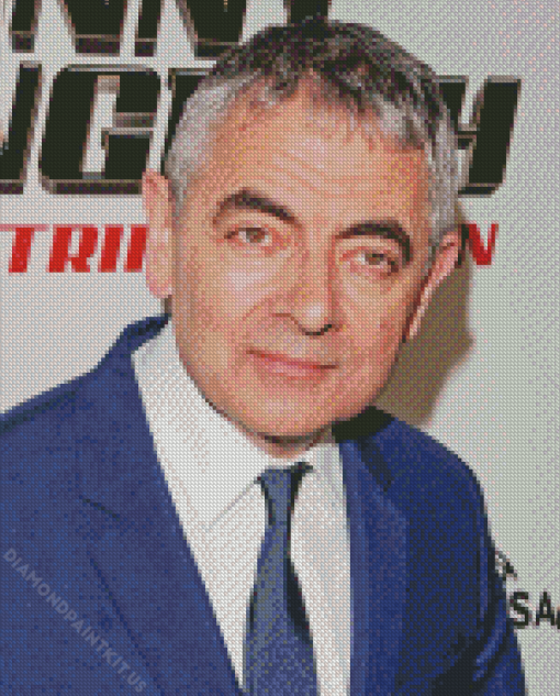 The English Actor Rowan Atkinson Diamond Painting