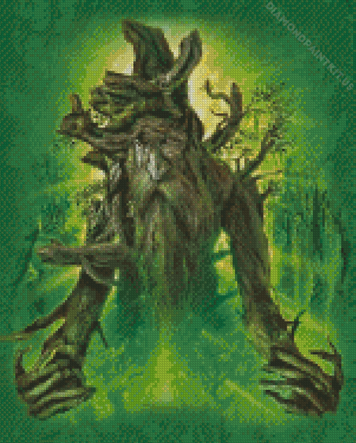 Treebeard Lord Of The Rings Diamond Painting