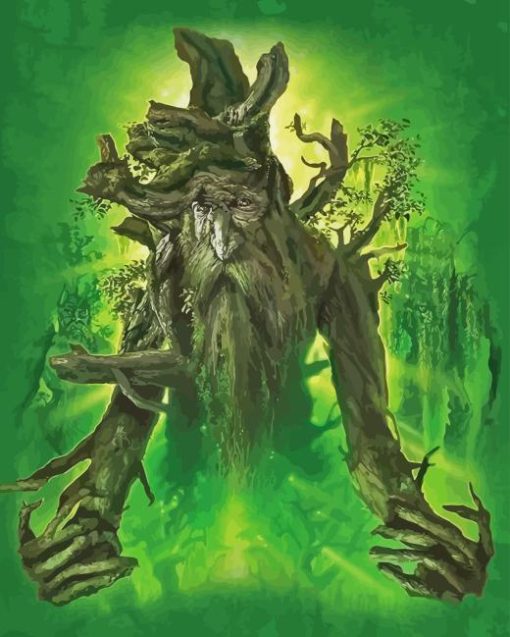 Treebeard Lord Of The Rings Diamond Painting