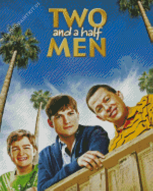 Two and a Half Men 10 Diamond Painting