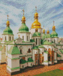 Ukraine Pechersk Lavra Monastery Diamond Painting
