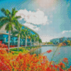 University of Miami In Coral Gables Diamond Painting