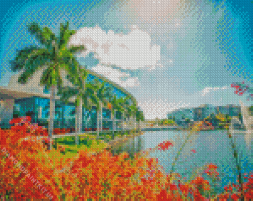 University of Miami In Coral Gables Diamond Painting