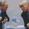 Vladimir Putin And Trump Diamond Painting