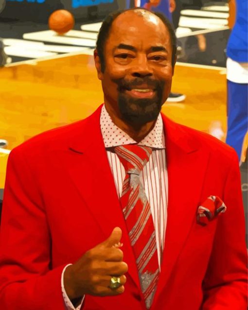 Walt Frazier Basketball Player Diamond Painting