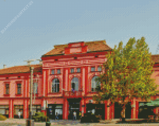 Zajecar Building Diamond Painting