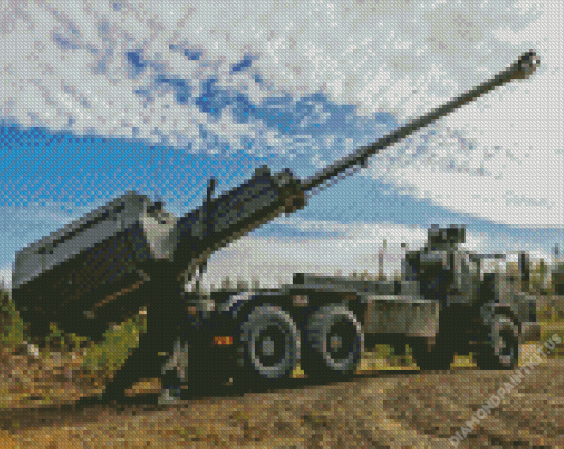 Artillery Military Diamond Painting