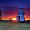 Ballina Lighthouse Sunset Diamond Painting