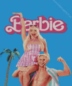 Barbie Movie Poster Diamond Painting