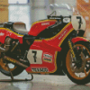 Barry Sheene Suzuki Diamond Painting