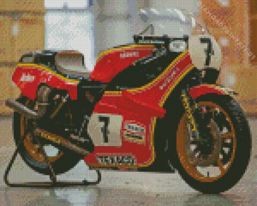 Barry Sheene Suzuki Diamond Painting