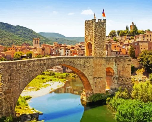 Besalu Girona Diamond Painting