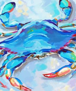 Blue Crab Art Diamond Painting