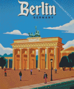Brandenburger Gate Berlin Diamond Painting