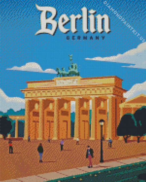 Brandenburger Gate Berlin Diamond Painting