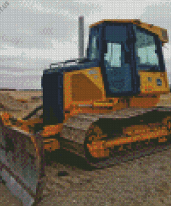 Bulldozer Diamond Painting