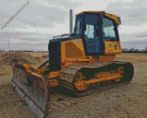 Bulldozer Diamond Painting