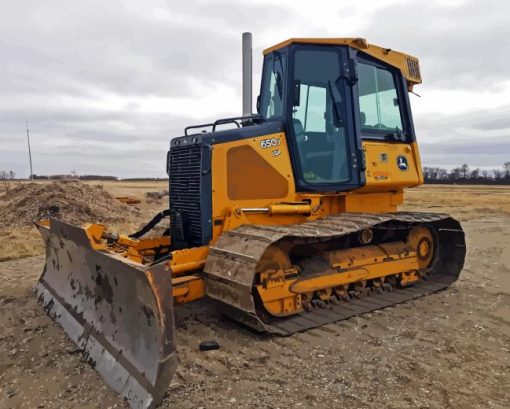 Bulldozer Diamond Painting