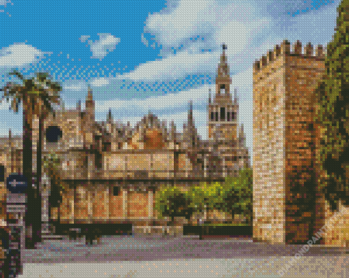 Catedral de Sevilla Diamond Painting